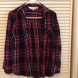 Long sleeve flannel